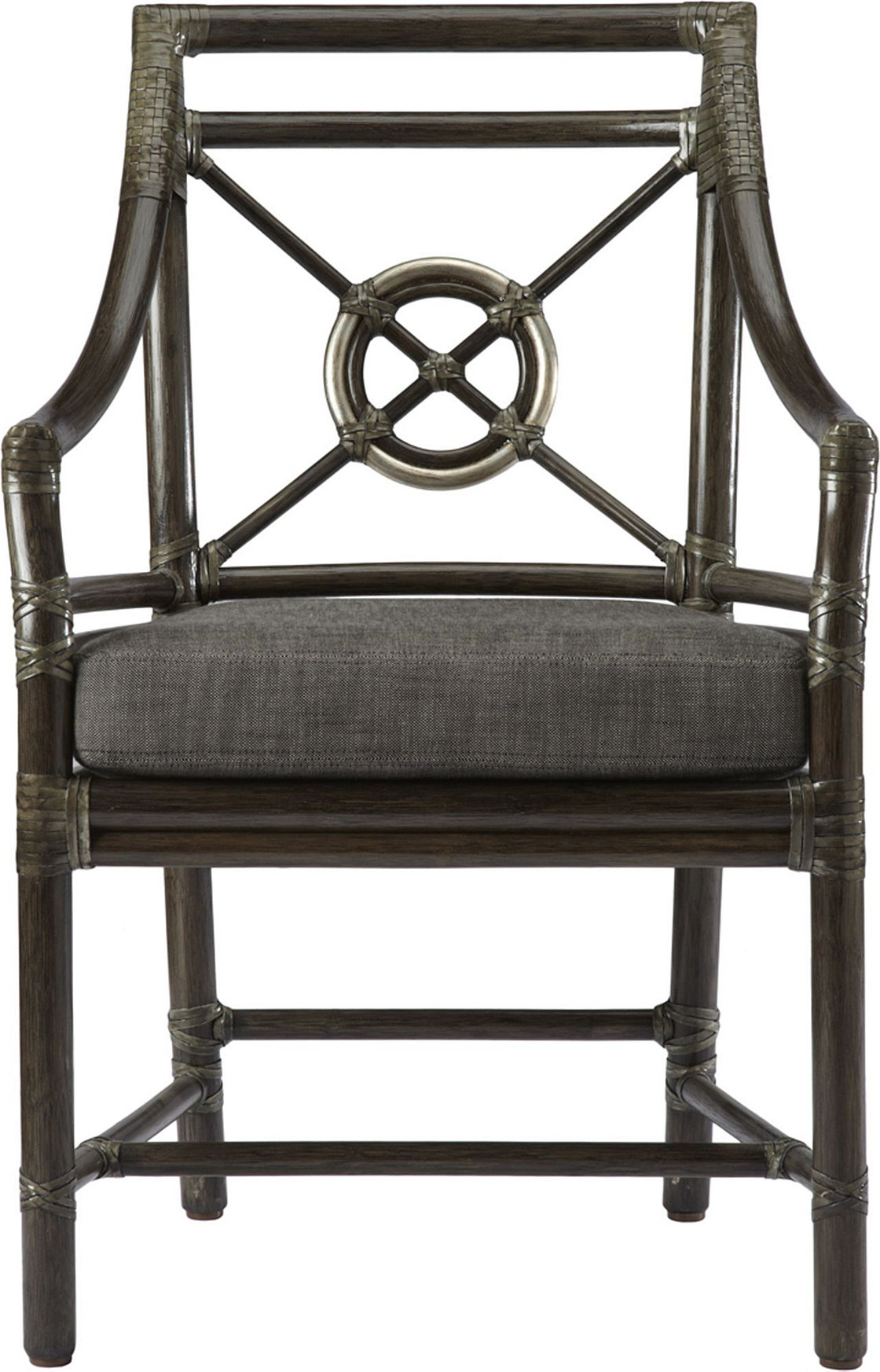 Rattan Target Arm Chair