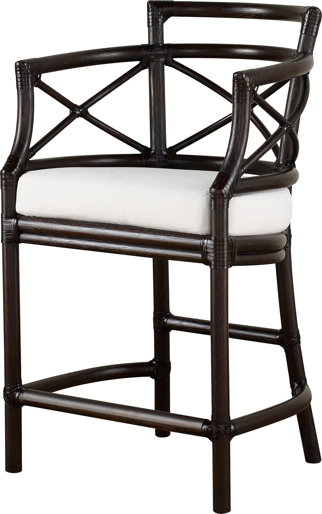 Gondola Arm Counter Stool
