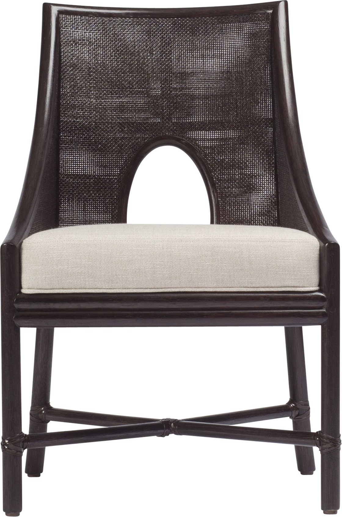 Petite Caned Arm Chair